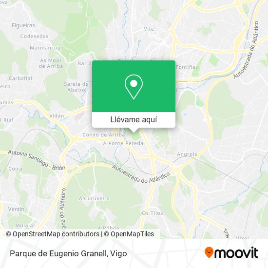 Mapa Parque de Eugenio Granell