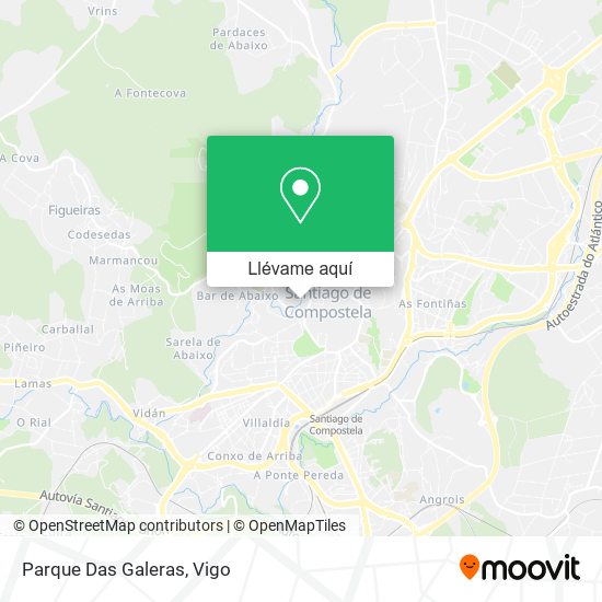 Mapa Parque Das Galeras