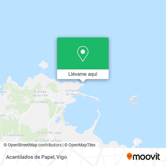Mapa Acantilados de Papel