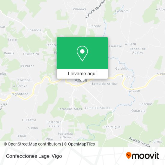 Mapa Confecciones Lage
