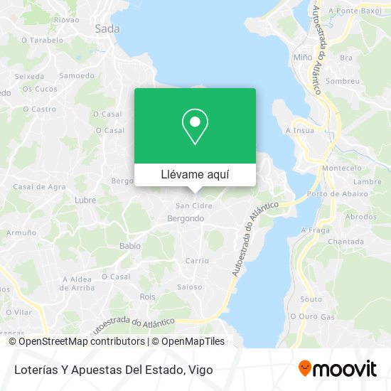 Mapa Loterías Y Apuestas Del Estado