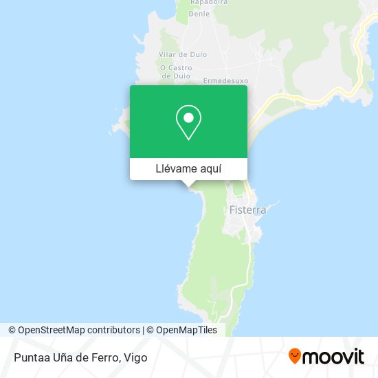Mapa Puntaa Uña de Ferro
