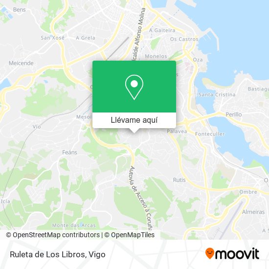 Mapa Ruleta de Los Libros
