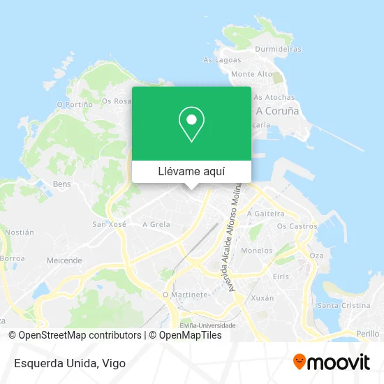 Mapa Esquerda Unida