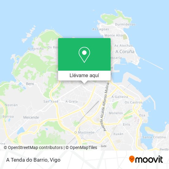 Mapa A Tenda do Barrio