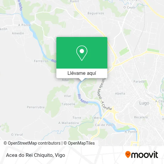 Mapa Acea do Rei Chiquito
