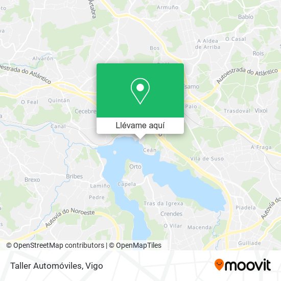 Mapa Taller Automóviles