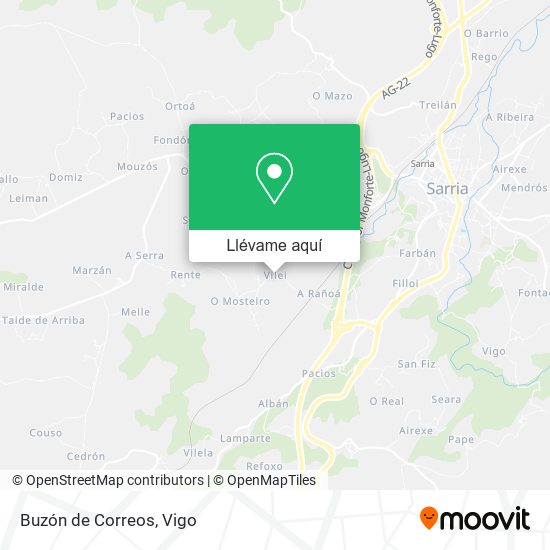 Mapa Buzón de Correos