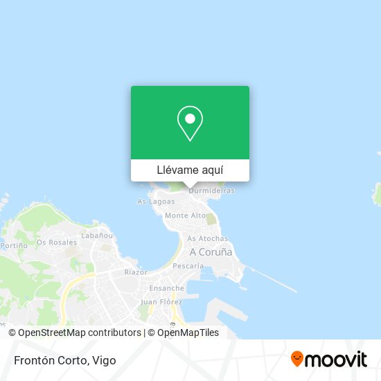 Mapa Frontón Corto