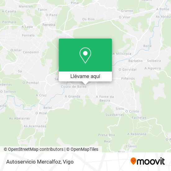 Mapa Autoservicio Mercalfoz