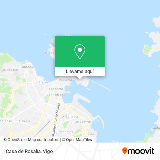 Mapa Casa de Rosalía