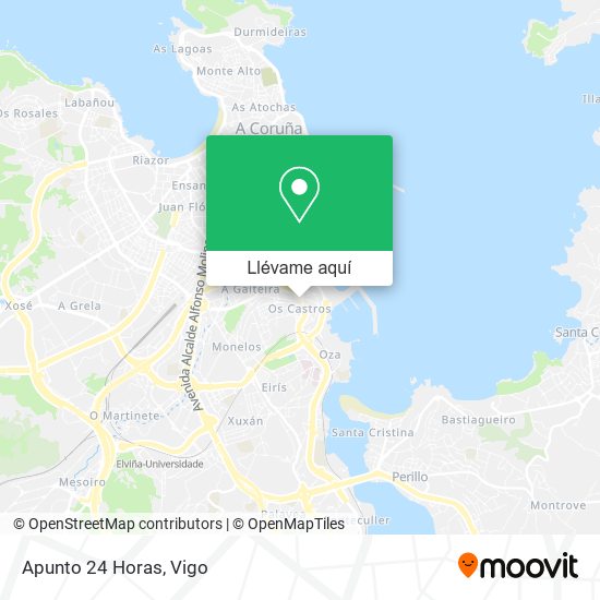 Mapa Apunto 24 Horas