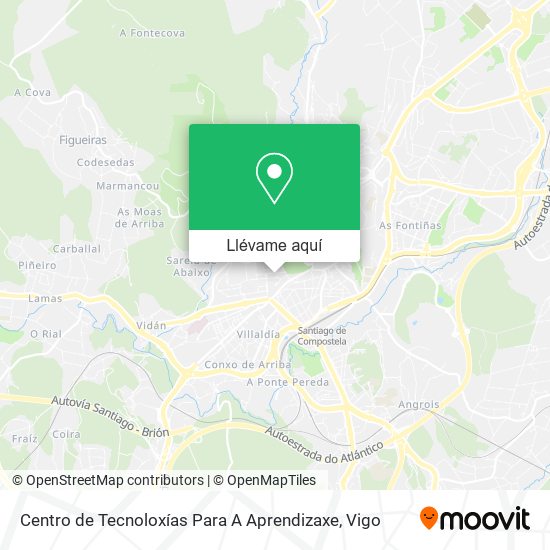 Mapa Centro de Tecnoloxías Para A Aprendizaxe