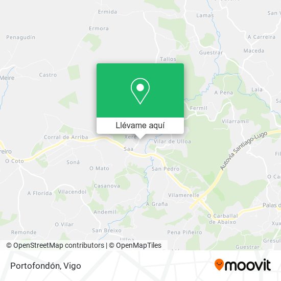 Mapa Portofondón