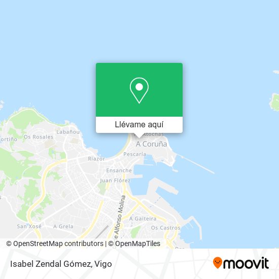 Mapa Isabel Zendal Gómez