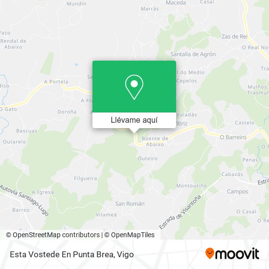 Mapa Esta Vostede En Punta Brea