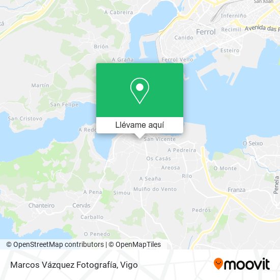 Mapa Marcos Vázquez Fotografía