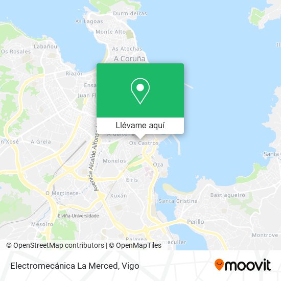 Mapa Electromecánica La Merced