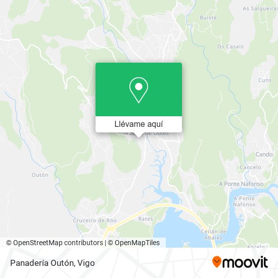 Mapa Panadería Outón