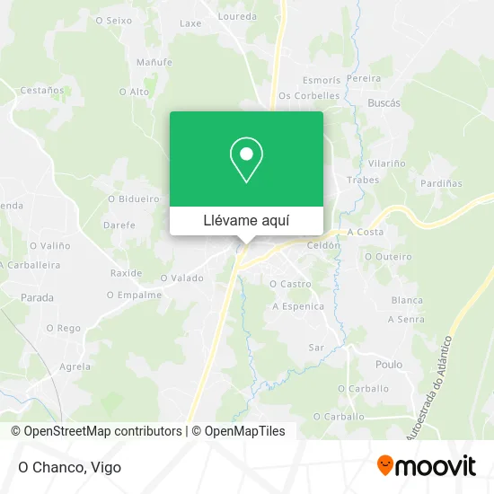 Mapa O Chanco