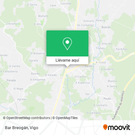 Mapa Bar Breogán