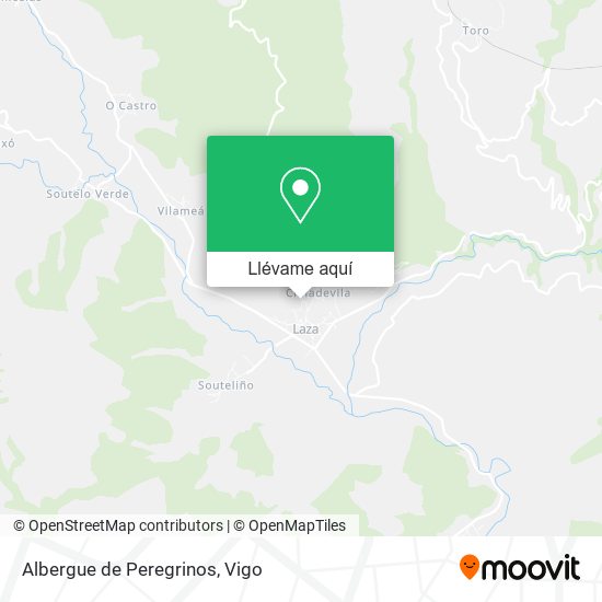 Mapa Albergue de Peregrinos