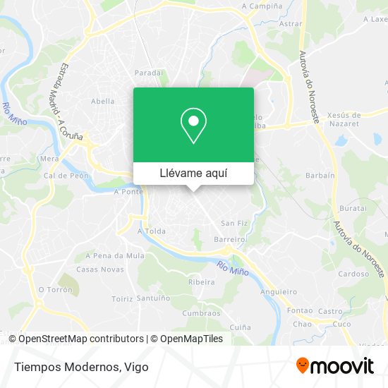 Mapa Tiempos Modernos