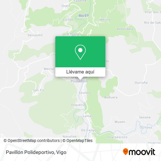 Mapa Pavillón Polideportivo