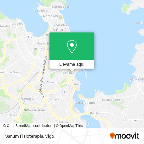 Mapa Sanum Fisioterapia