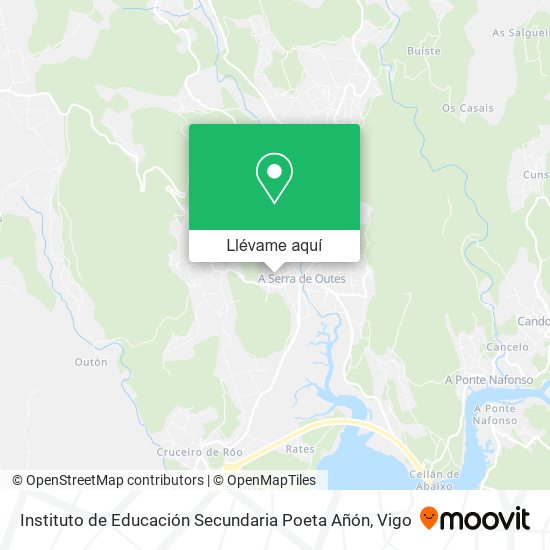 Mapa Instituto de Educación Secundaria Poeta Añón