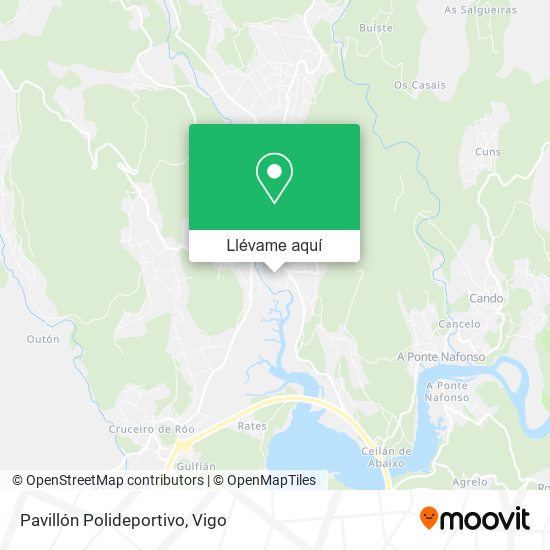 Mapa Pavillón Polideportivo
