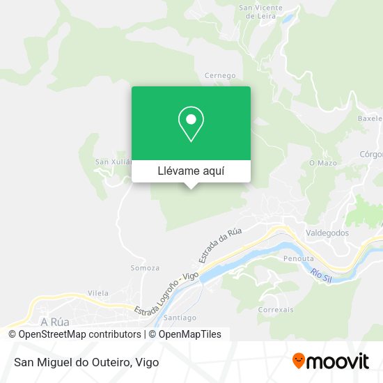 Mapa San Miguel do Outeiro