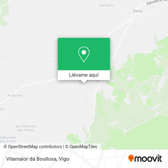 Mapa Vilamaior da Boullosa