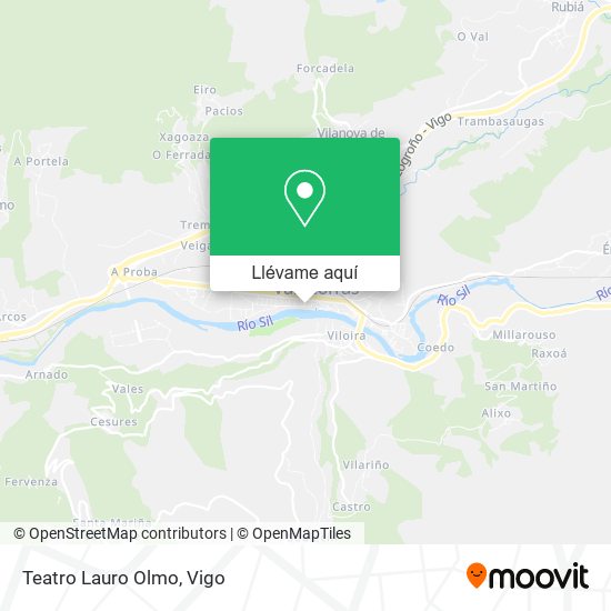 Mapa Teatro Lauro Olmo