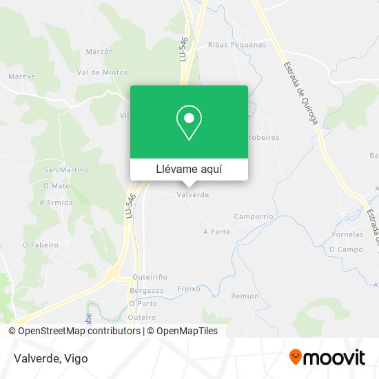 Mapa Valverde