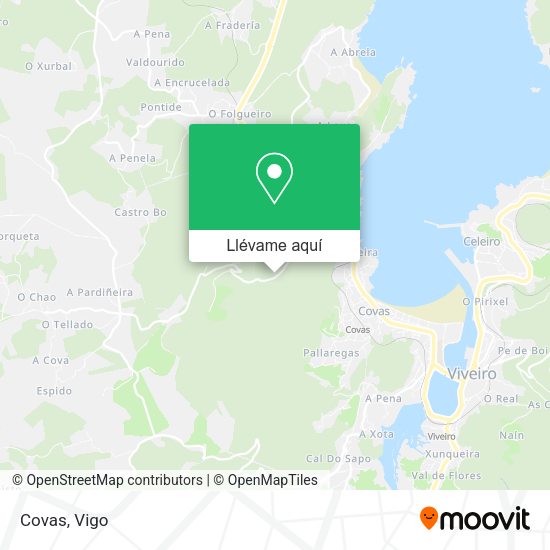 Mapa Covas