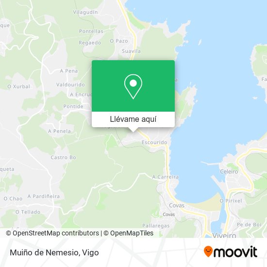Mapa Muiño de Nemesio