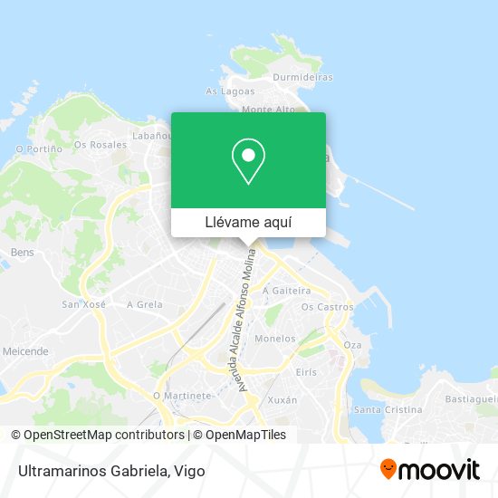 Mapa Ultramarinos Gabriela