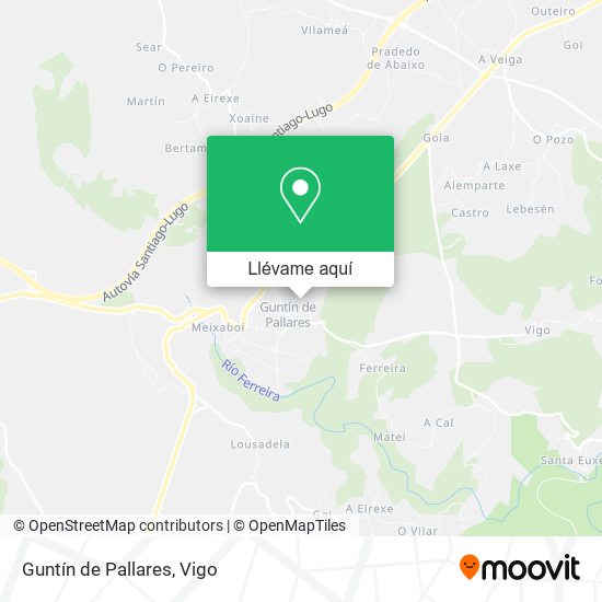 Mapa Guntín de Pallares