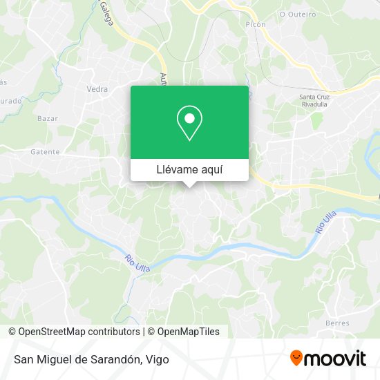 Mapa San Miguel de Sarandón