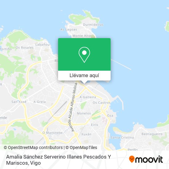 Mapa Amalia Sánchez Serverino Illanes Pescados Y Mariscos