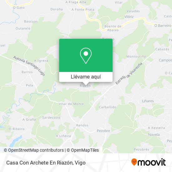 Mapa Casa Con Archete En Riazón