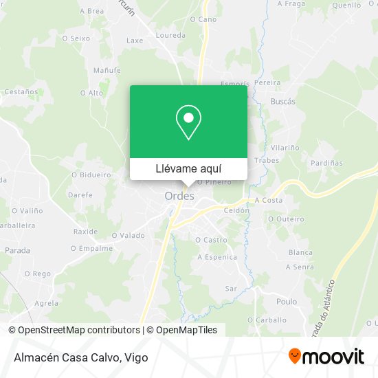 Mapa Almacén Casa Calvo