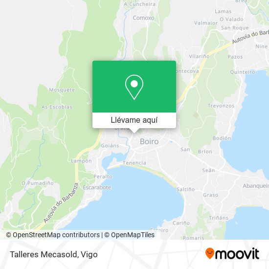 Mapa Talleres Mecasold