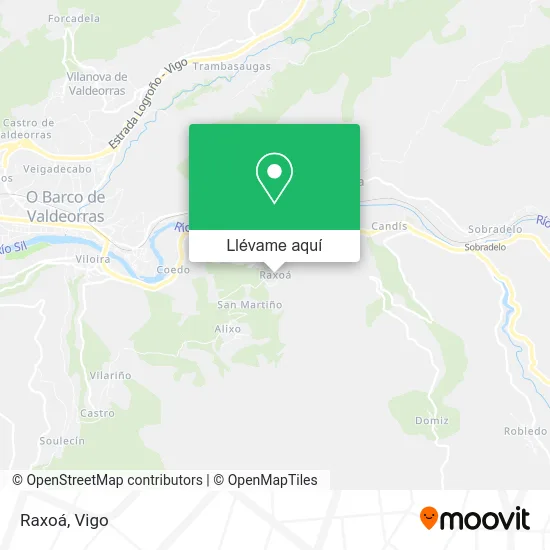 Mapa Raxoá