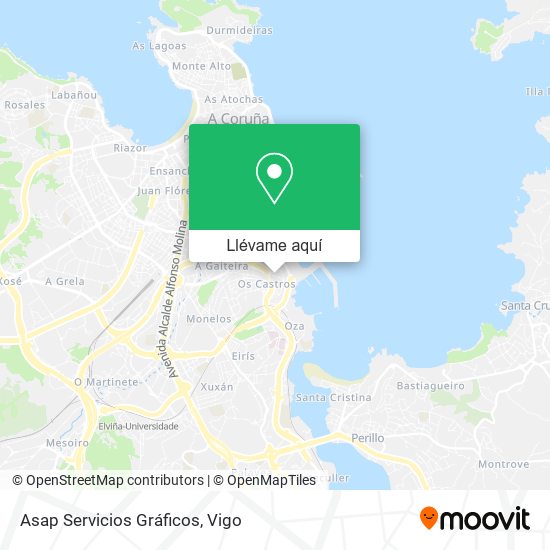 Mapa Asap Servicios Gráficos