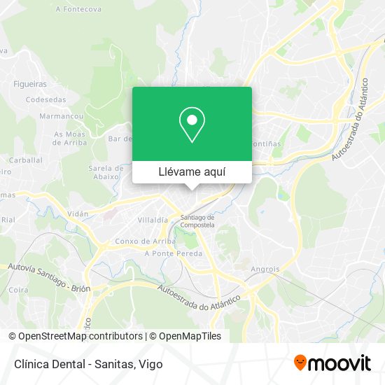 Mapa Clínica Dental - Sanitas