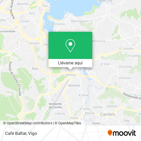 Mapa Café Baltar