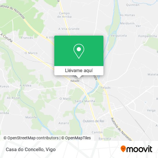 Mapa Casa do Concello