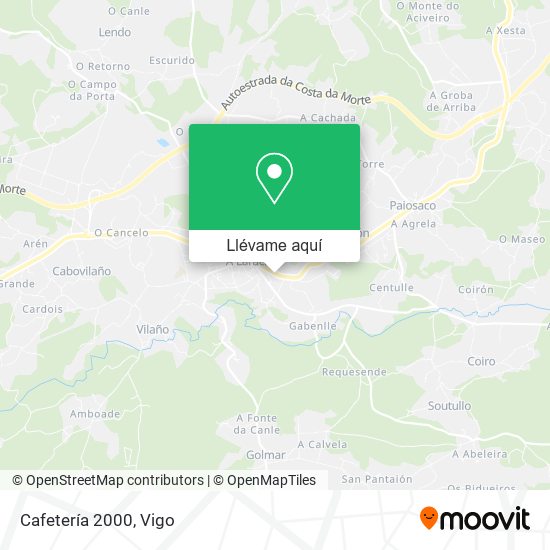 Mapa Cafetería 2000